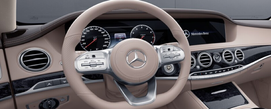 S 450 L(圖9) Nappa皮飾多功能方向盤,精湛工(gōng)藝